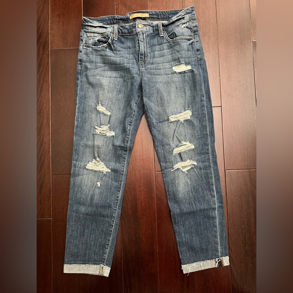 Joes Jeans Distressed Medium Blue